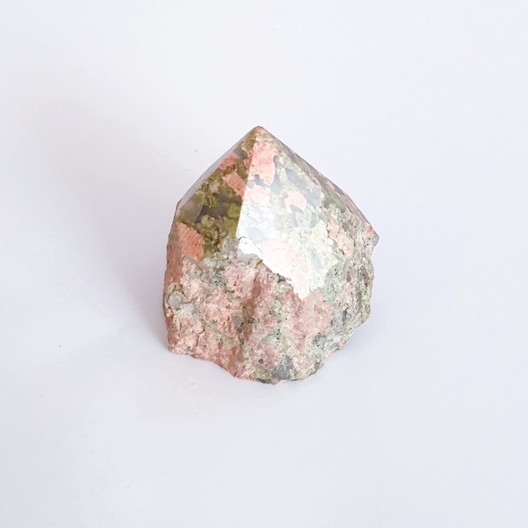 Unakite crystal for the Scorpio solar eclipse, a meditation for rebirth