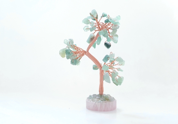 Green Aventurine gem tree for sagittarius new moon