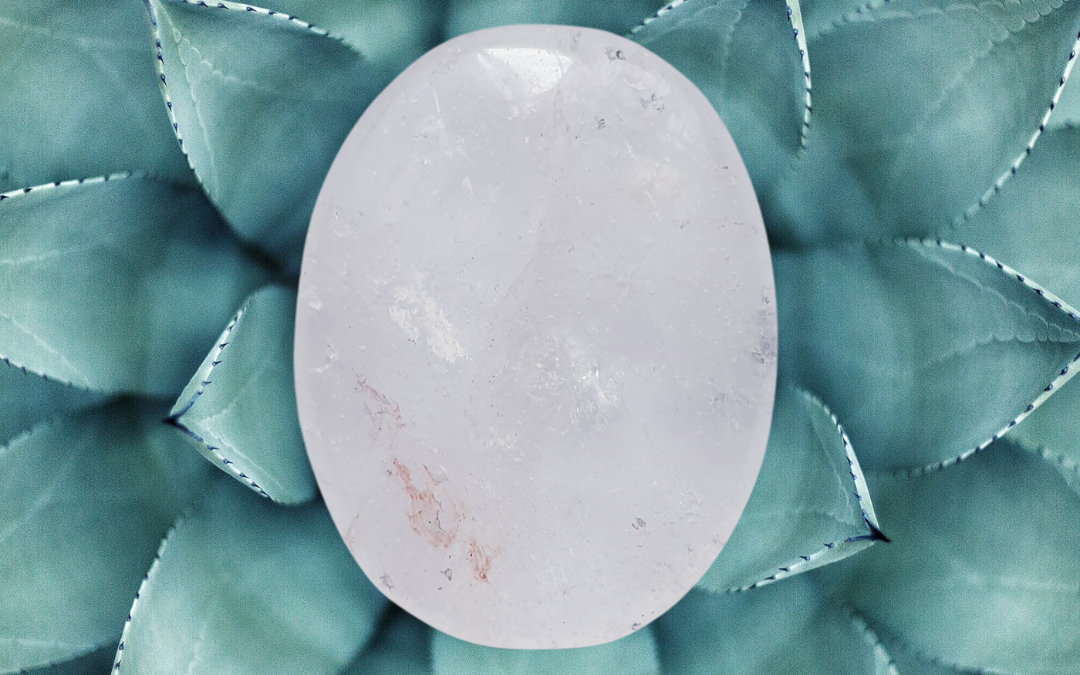 Clear Quartz to harmonise your chakra system and align with Source at the blue moon in Pisces