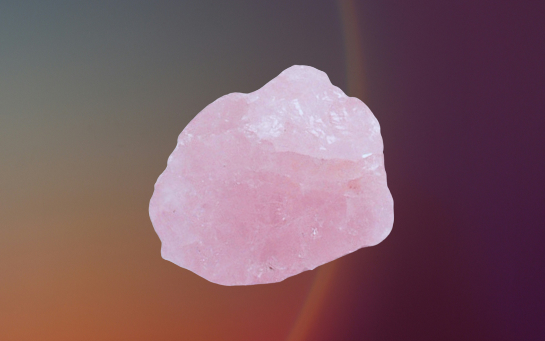 Rose quartz for finding balance at the Libra Full Moon Lunar Eclipse on the 25th March 2024