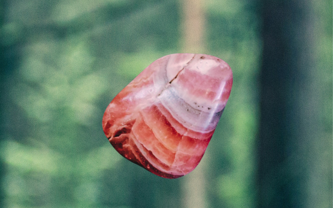 Rhodochrosite crystal for welcoming change at the Taurus full moon, 15th November, 2024